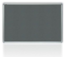 náhled Filcová šedá tabule 45 x 60 cm, ALU rám