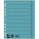 náhled Rozlišovače papírové Q-Connect - A4, modré, 100 ks