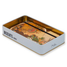 náhled Plechová dóza Alfons Mucha – Buscuits, 24 × 14 × 4 cm