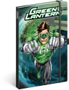 náhled NOTIQUE Notes Green Lantern, linkovaný, 13 x 21 cm