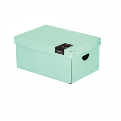 Krabice s víkem Pastelini lamino 35x24x16 zelená