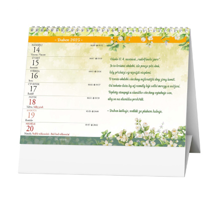 detail Kalendář stolní Pranostiky