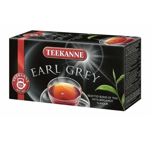 detail Čaj Teekanne černý Earl Grey