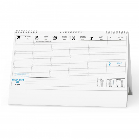 detail Kalendář stolní Daňový/na objednávku