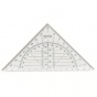 náhled Pravítko trojúhelník 45/113 s úhlom.