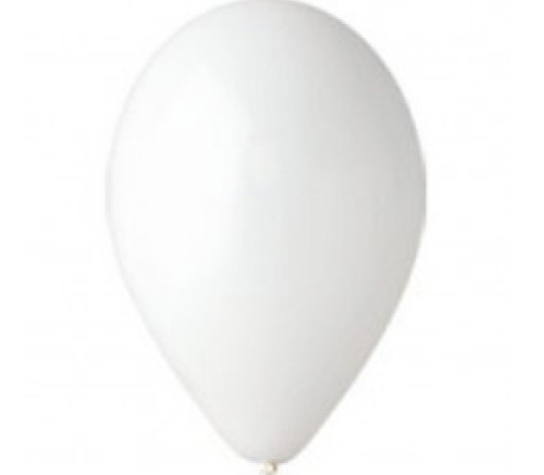Balónky nafukovací bílé 100ks balení