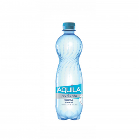 detail Voda Aquila 0,5 l neperlivá