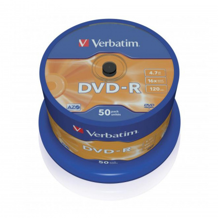 detail DVD-R Verbatim DataLife Plus 50ks