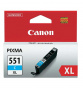 náhled Cartridge Canon CLI-551 XL (modrá)