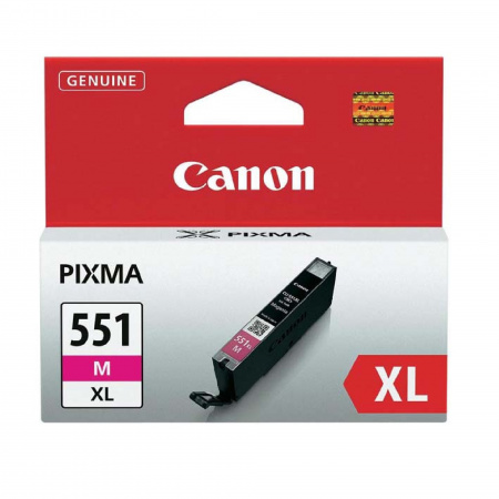 detail Cartridge Canon CLI-551 XL (červená)