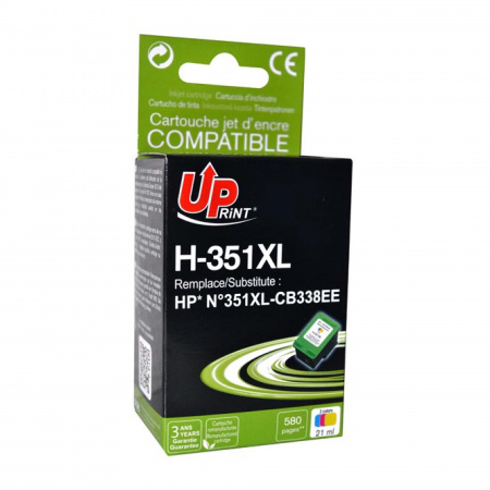 detail Cartridge HP 351 XL UPrint (barevná)
