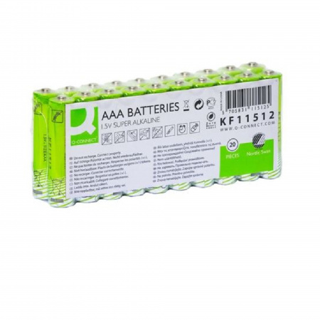detail Baterie - 1,5V, LR03, typ EKO, AAA 20ks