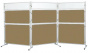 náhled Panel 2x3 Modular, 120 x 120 cm, korkový