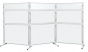 náhled Panel 2x3 Modular, 120 x 60 cm, bílý lakovaný