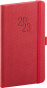 náhled Kapesní diář Diamante 2023, červený, 9 × 15,5 cm