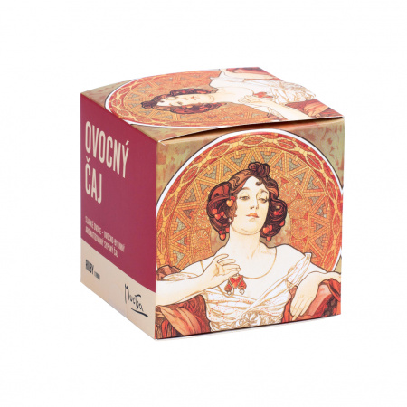 detail Čaj Alfons Mucha – ovocno-bylinný, Ruby