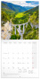 náhled Poznámkový kalendář Mosty 2025, 30 × 30 cm