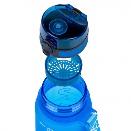 detail BAAGL Tritanová láhev na pití Logo - modrá, 500 ml