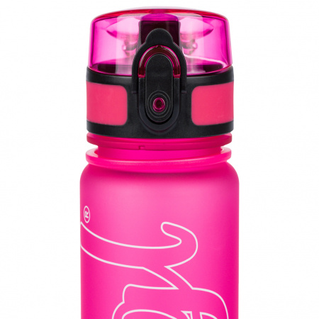 detail BAAGL Tritanová láhev na pití Logo - růžová, 500 ml