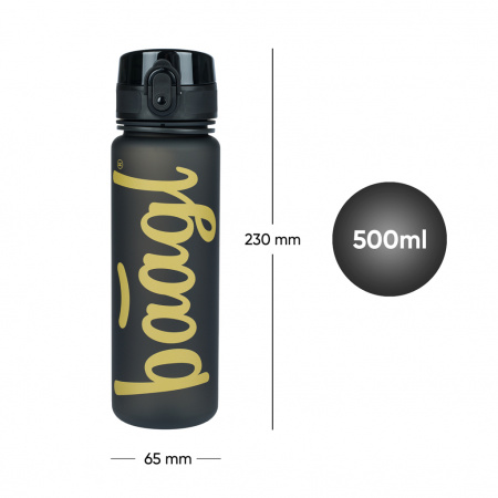 detail BAAGL Tritanová láhev na pití Logo Gold, 500 ml