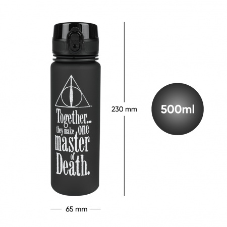 detail BAAGL Tritanová láhev na pití Harry Potter Relikvie smrti, 500 ml