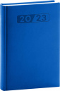 náhled Denní diář Aprint 2023, modrý, 15 × 21 cm