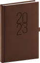 náhled Denní diář Vivella Classic 2023, hnědý, 15 × 21 cm