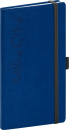 náhled Kapesní diář Memory 2023, modrý, 9 × 15,5 cm