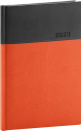 náhled Týdenní diář Dado 2023, oranžovočerný, 15 × 21 cm