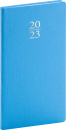 náhled Kapesní diář Capys 2023, světle modrý, 9 × 15,5 cm