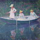 náhled NOTIQUE Poznámkový kalendář Claude Monet 2025, 30 x 30 cm