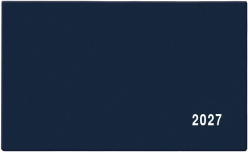 Diář 2027 čtrnáctidenní Cyril-PVC modrý