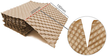 detail Kraftovaný skládaný papír pro DSB-PB340s