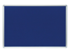 Filcová modrá tabule ARTA 150x100 cm