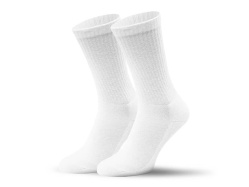 Ponožky pro sublimační potisk bílé vel. 37-41