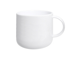 Bílý dětský polymerový hrnek 6 Oz