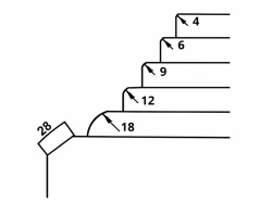 Zaoblovací nůž pro CCR - R 9 mm