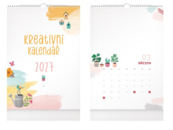 Nástěnný kalendář 2027 Kreativní