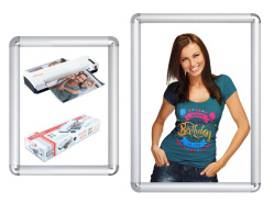 Kliprám s kulatými rohy 25 mm B1 70 x 100 cm