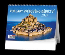 Stolní kalendář 2027 Poklady světového dědictví