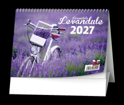 Stolní kalendář 2027 Levandule