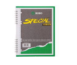 Blok spir. A5 čtver. spir. 50l Bobo Speciál