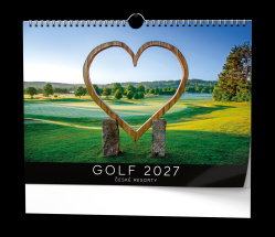 Nástěnný kalendář 2027 A3 Golf