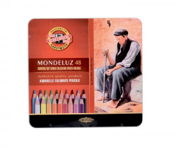 Pastelky akvarelové Koh-I-Noor Mondeluz 48ks