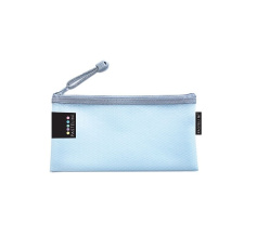 Desky se zipem DL síťované pasteliny modrá /PP