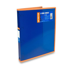 Pořadač A4 4-kroužky 3cm Popgear modrý/E