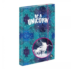 Desky na sešity A4 Jumbo Unicorn