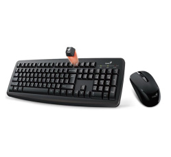 Klávesnice Genius Smart KM-8100 bezdrátová s myší černá/E