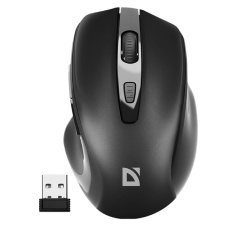 Myš bezdrátová, defender prime MB-053, černá, optická, 1600DPI