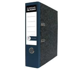 Pořadač A4 8 cm páka CAESAR OFFICE EXECUTIVE mramor modrá RADO zámky/E